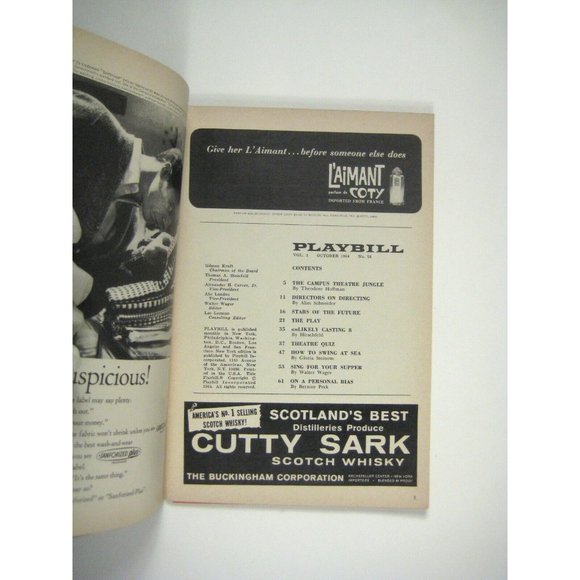 Subject was Roses Playbill October 1964 Martin Sheen Irene Daly Jack Albertson - Picture 5 of 9